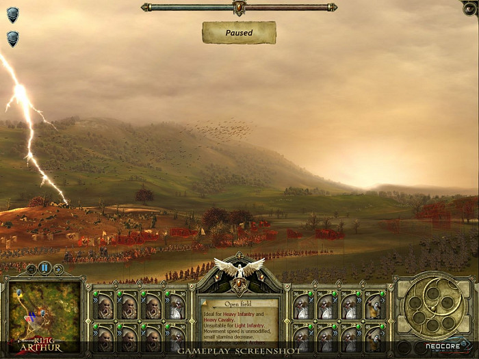Скриншот из игры King Arthur: The Role-playing Wargame