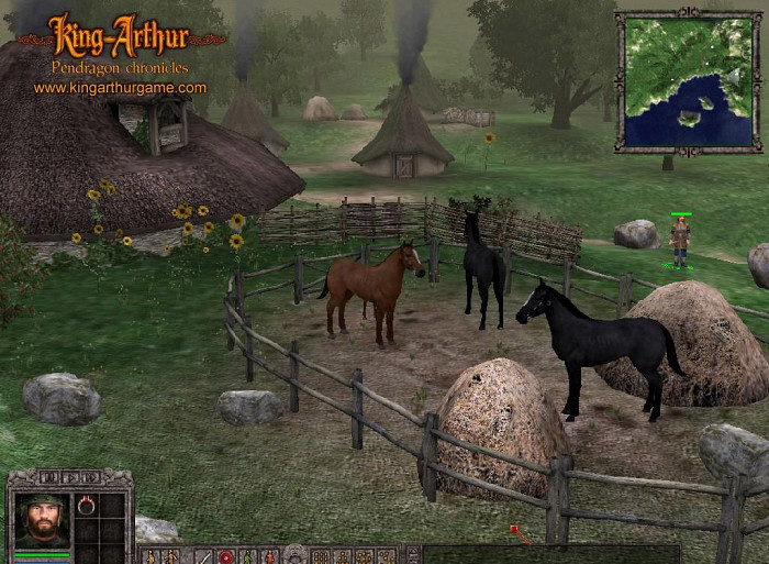 Скриншот из игры King Arthur: Pendragon Chronicles