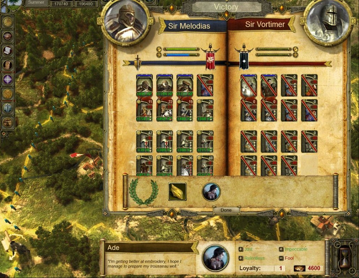 Скриншот из игры King Arthur: The Saxons