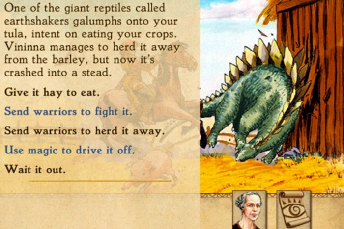 Скриншот из игры King of Dragon Pass