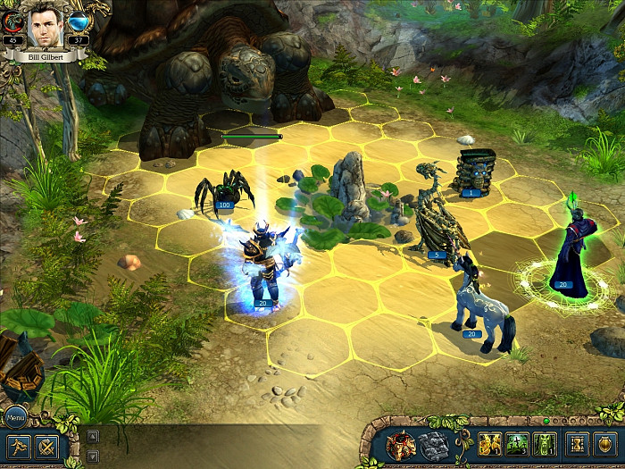 Скриншот из игры King's Bounty: The Legend