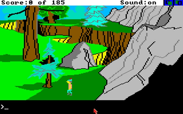 Скриншот из игры King's Quest 2: Romancing the Throne