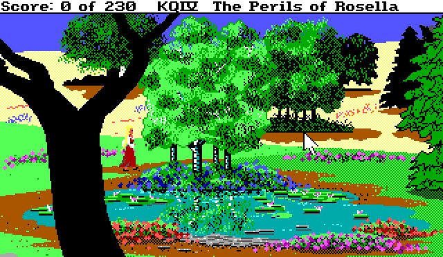 Обложка для игры King's Quest 4: The Perils of Rosella (AGI Version)