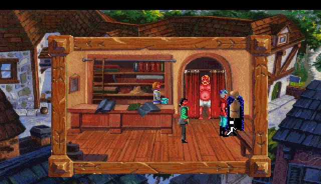 Скриншот из игры King's Quest 5: Absence Makes the Heart Go Yonder