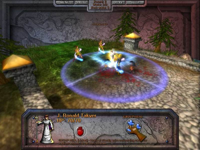Скриншот из игры Kingdom Elemental