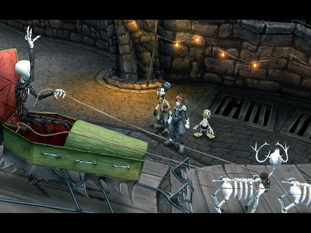 Скриншот из игры Kingdom Hearts II