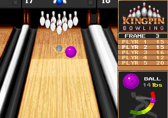 Скриншот из игры Kingpin Bowling