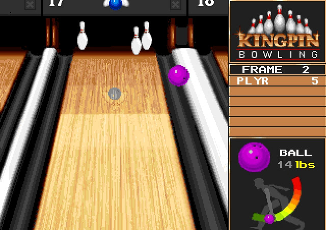 Скриншот из игры Kingpin Bowling