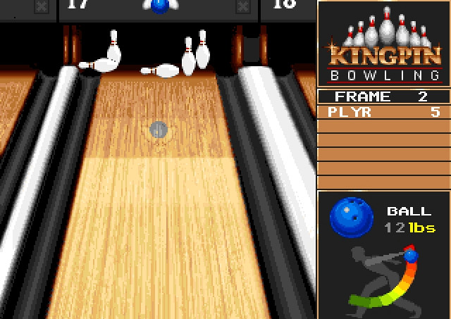 Скриншот из игры Kingpin Bowling