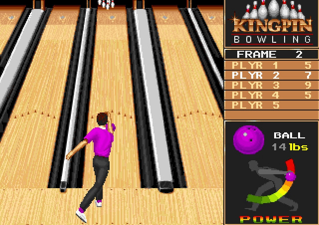 Скриншот из игры Kingpin Bowling