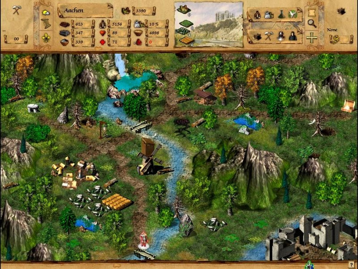 Скриншот из игры Kings of the Dark Age