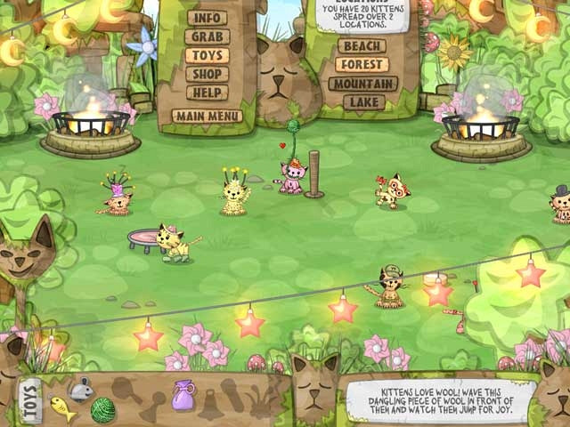 Скриншот из игры Kitten Sanctuary
