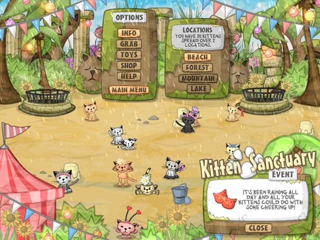 Скриншот из игры Kitten Sanctuary