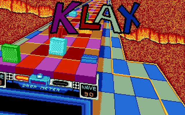 Скриншот из игры Klax