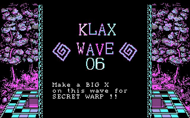 Скриншот из игры Klax