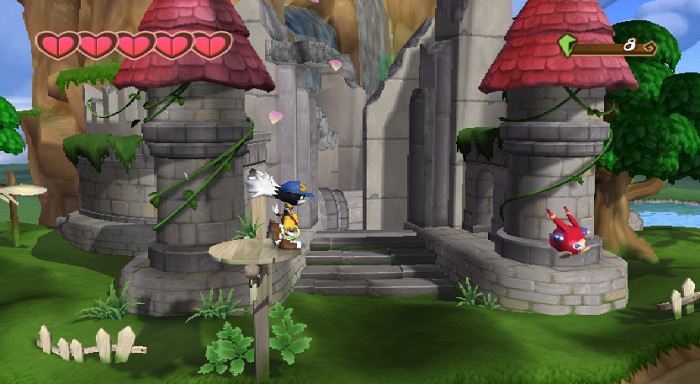 Скриншот из игры Klonoa