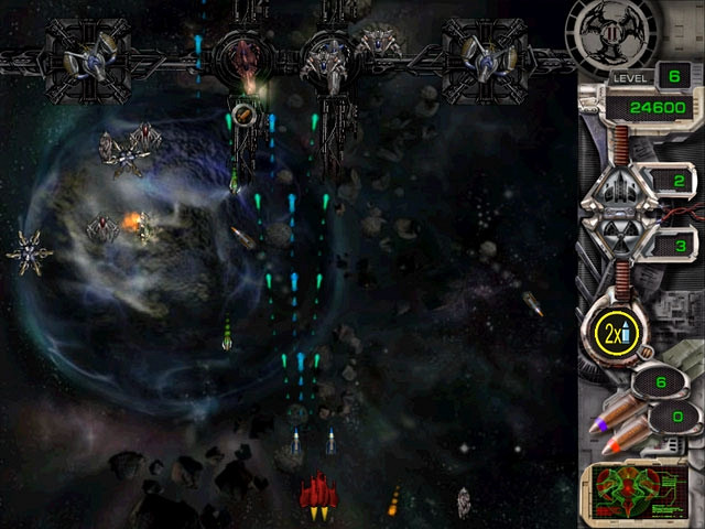 Скриншот из игры Star Defender 2