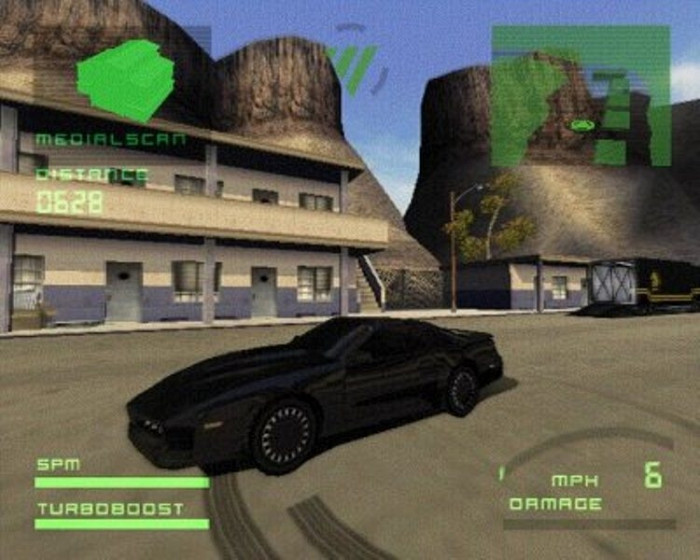 Скриншот из игры Knight Rider: The Game