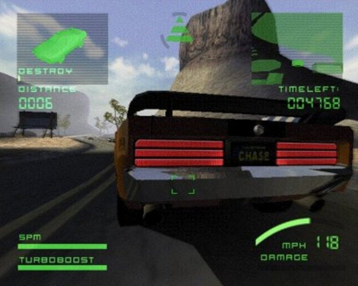 Скриншот из игры Knight Rider: The Game