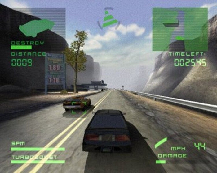 Скриншот из игры Knight Rider: The Game