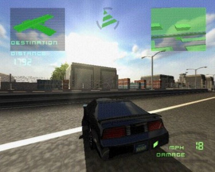 Скриншот из игры Knight Rider: The Game