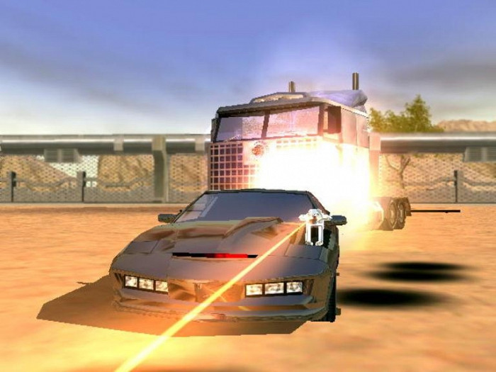 Скриншот из игры Knight Rider: The Game 2