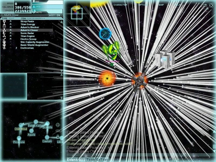Скриншот из игры Star Sonata