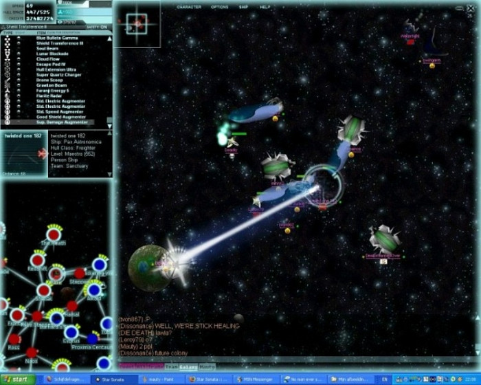 Скриншот из игры Star Sonata