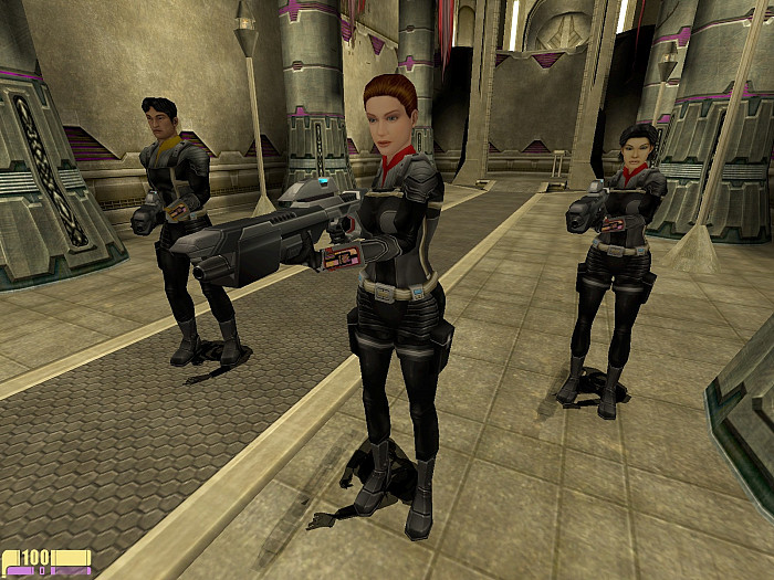 Скриншот из игры Star Trek: Elite Force 2