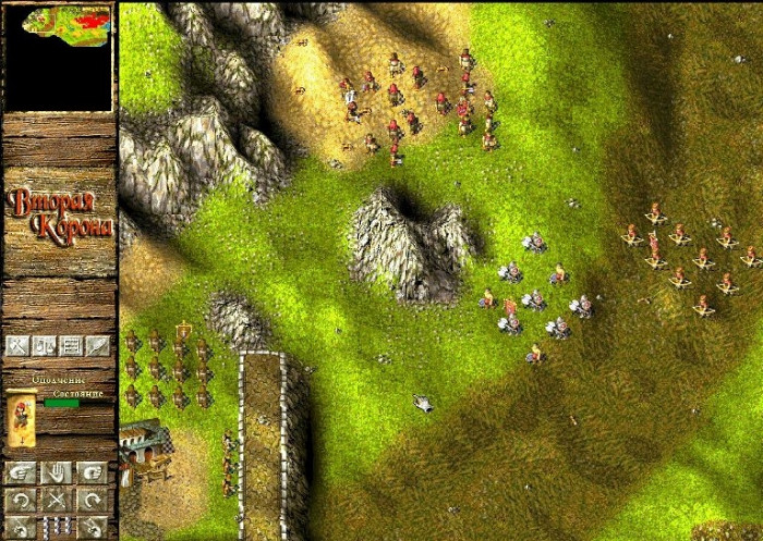 Скриншот из игры Knights and Merchants: The Peasants Rebellion