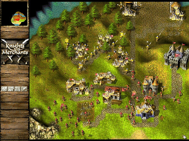 Скриншот из игры Knights and Merchants