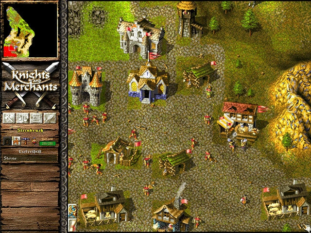 Скриншот из игры Knights and Merchants