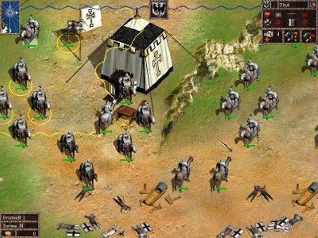 Скриншот из игры Knights of the Cross