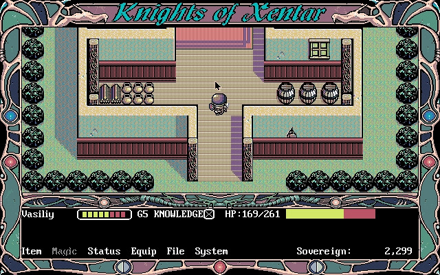 Скриншот из игры Knights of Xentar: Dragon Knight 3