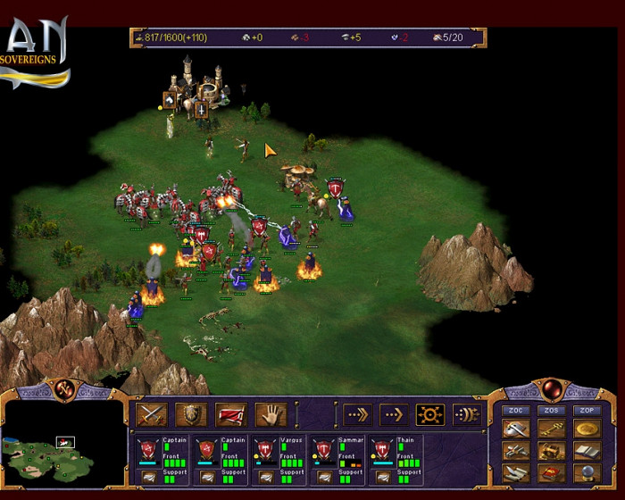 Скриншот из игры Kohan: Immortal Sovereigns