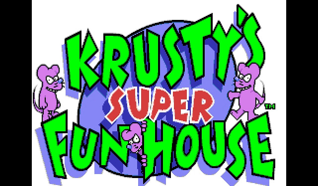 Скриншот из игры Krusty's Super Fun House