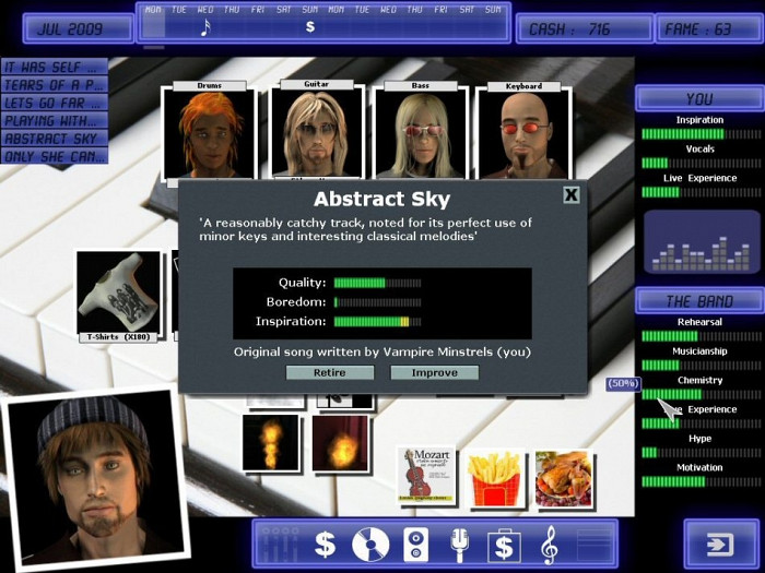 Скриншот из игры Kudos: Rock Legend