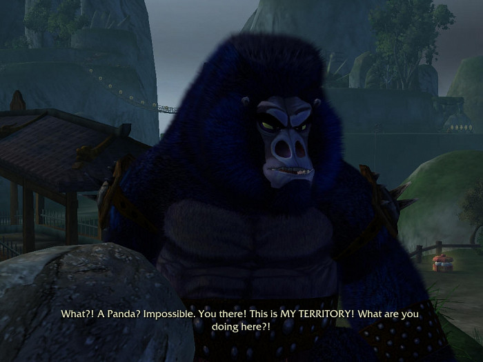Скриншот из игры Kung Fu Panda The Game