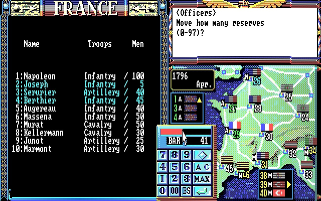 Скриншот из игры L'Empereur