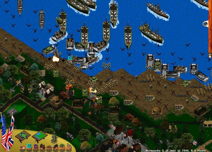 Скриншот из игры La Batalla de Normandia