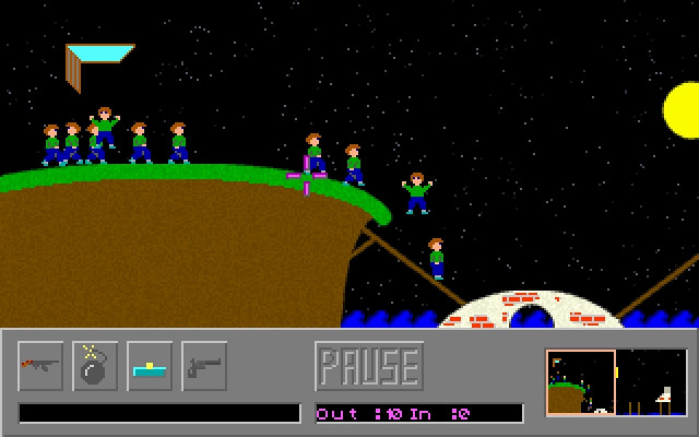Скриншот из игры Lamers