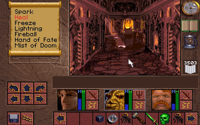 Скриншот из игры Lands of Lore: The Throne of Chaos