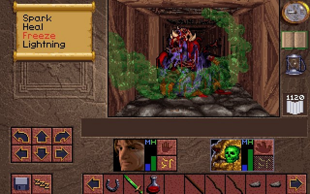 Скриншот из игры Lands of Lore: The Throne of Chaos