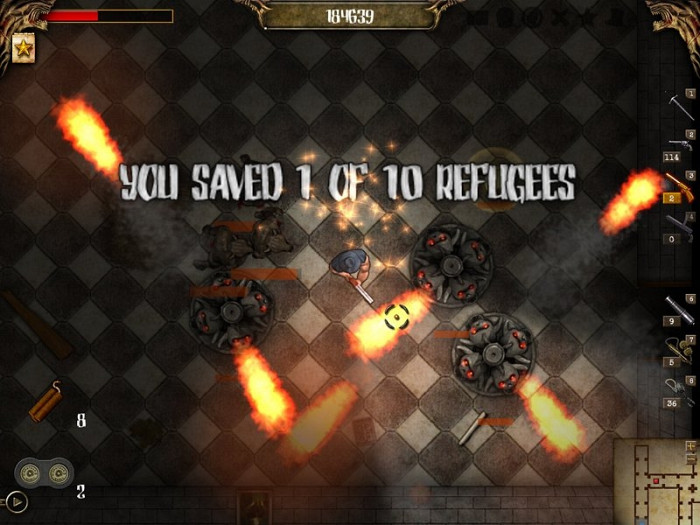Скриншот из игры Larva Mortus