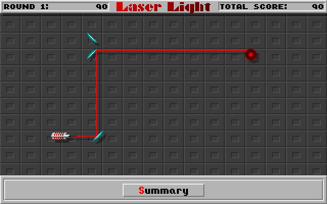 Скриншот из игры Laser Light