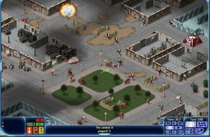 Скриншот из игры Laser Squad: Nemesis