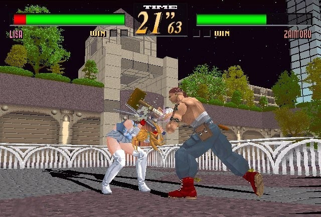 Скриншот из игры Last Bronx