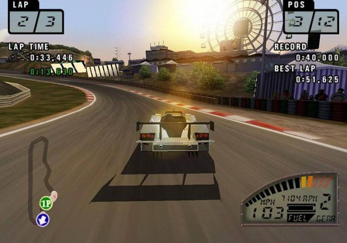 Скриншот из игры Le Mans 24 Hours (2002)