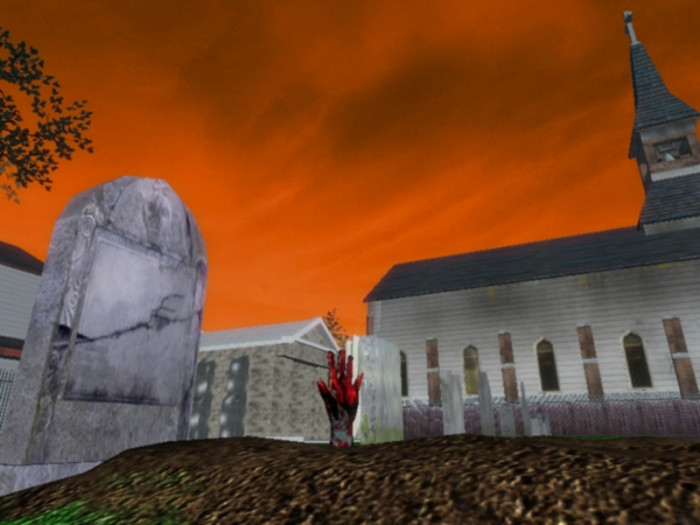 Скриншот из игры Fort Zombie