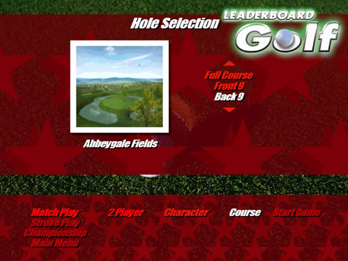 Скриншот из игры Leaderboard Golf